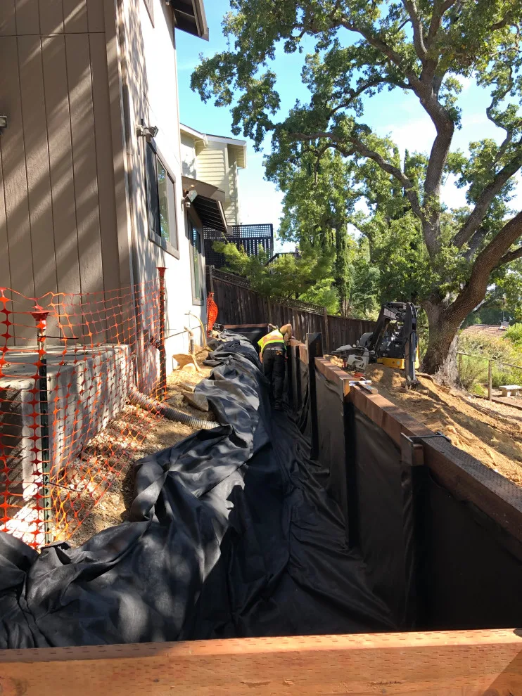 Residential Retaining Wall Project by South Bay Grading - Photo 2