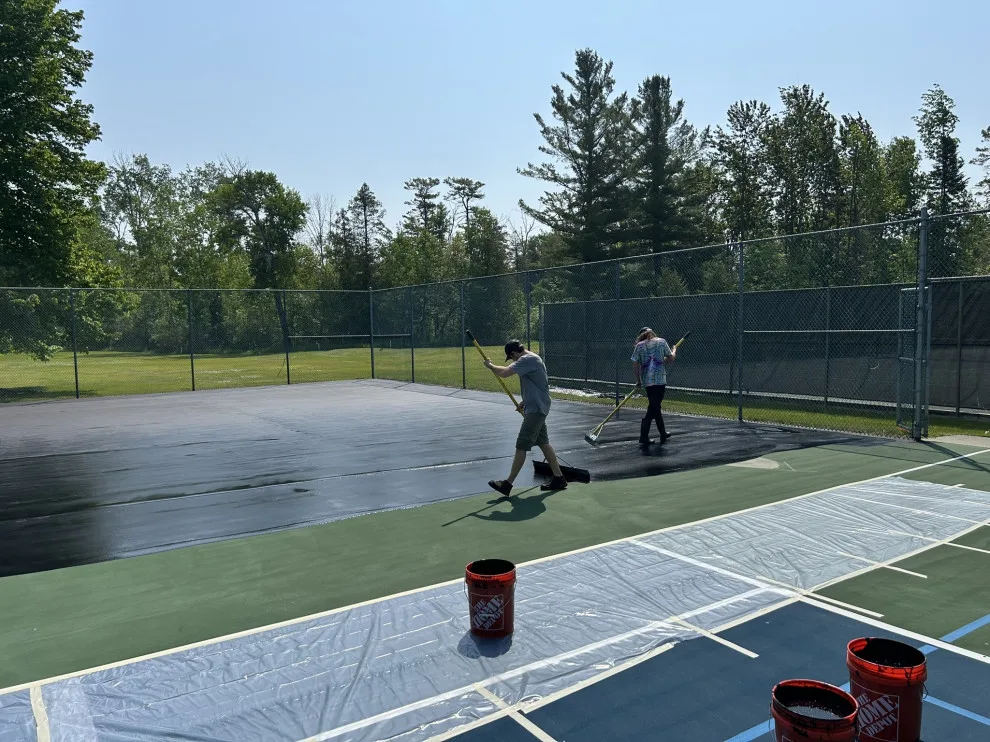 Athletic Courts by Grand Traverse Sealcoating & Striping - Photo 12