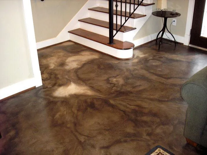 Colored Concrete by Texas Concrete Restoration - Photo 2
