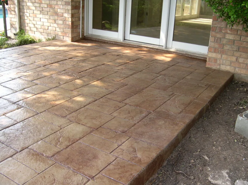 Imprinted Concrete Patios by Patterned Concrete Of Austin - Photo 3