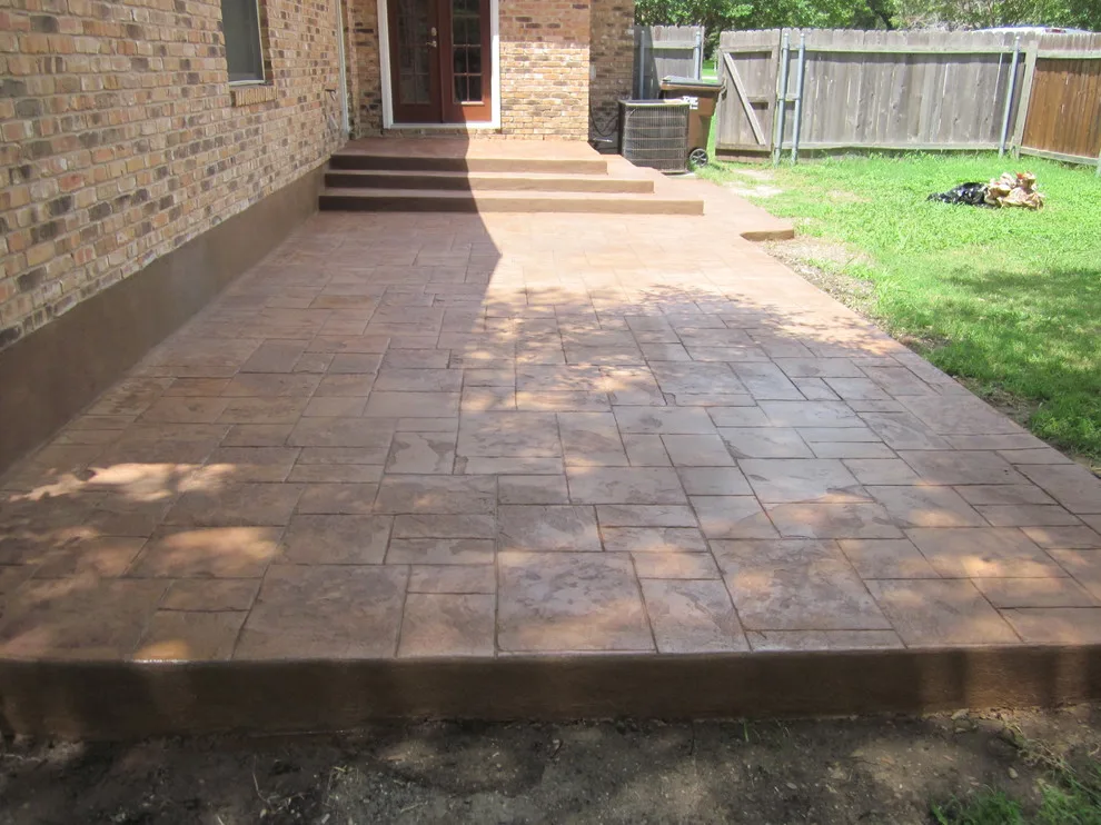 Imprinted Concrete Patios by Patterned Concrete Of Austin - Photo 18