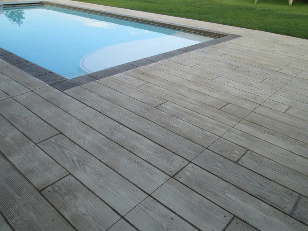 Textured Concrete Pool Decks by Patterned Concrete Of Austin - Photo 16