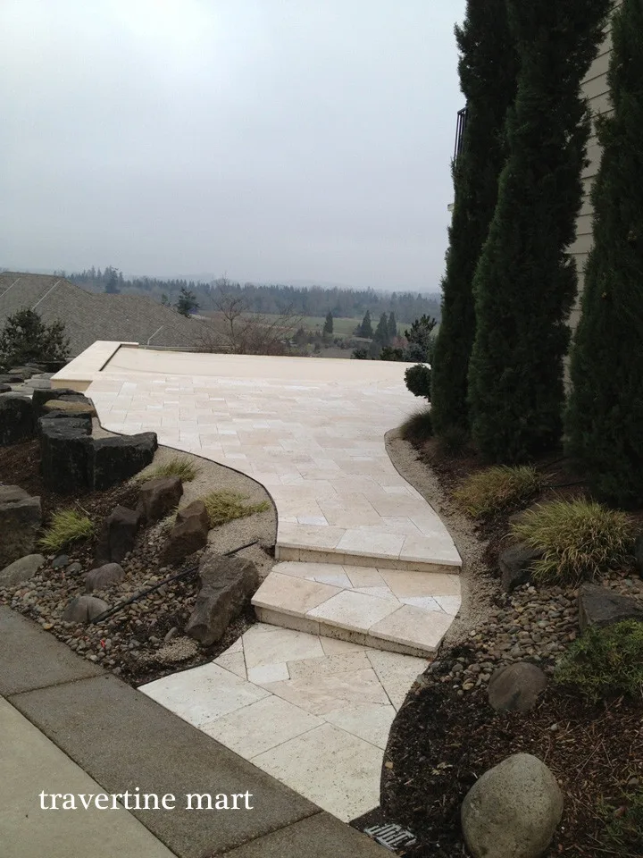 Creamy Travertine Paving Stones by Travertine Mart - Photo 57