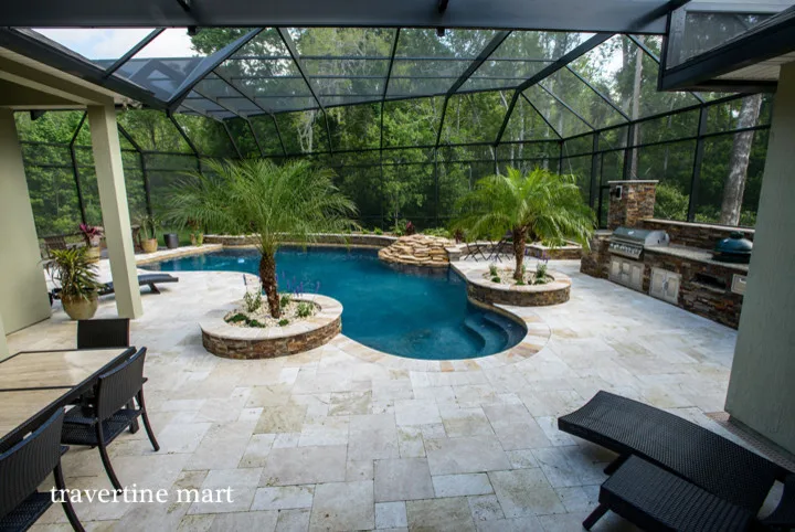 Creamy Travertine Paving Stones by Travertine Mart - Photo 41