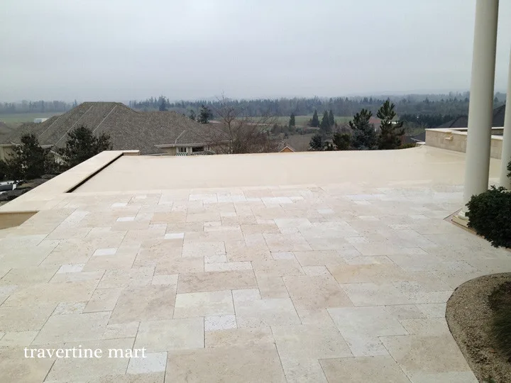 Creamy Travertine Paving Stones by Travertine Mart - Photo 7