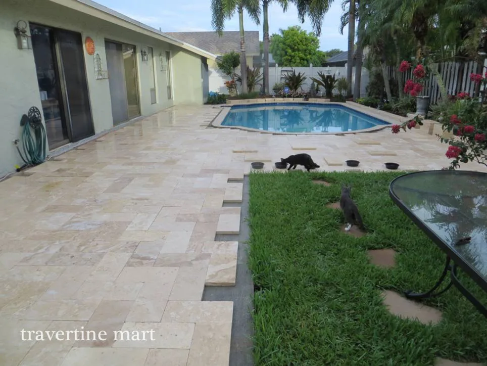 Creamy Travertine Paving Stones by Travertine Mart - Photo 27