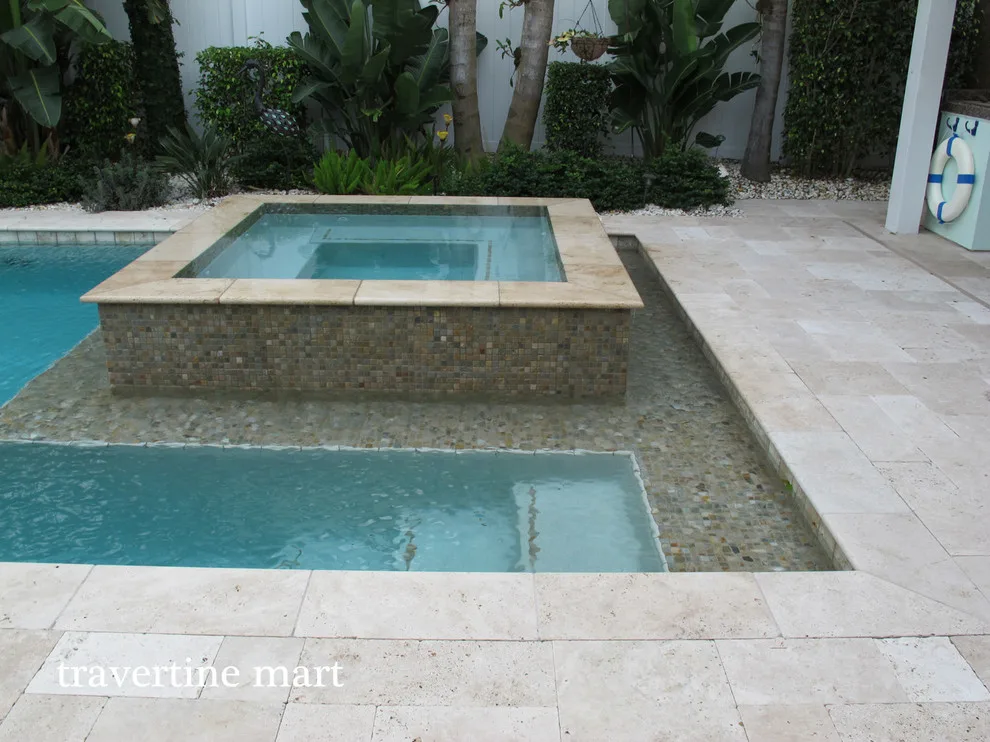 Creamy Travertine Paving Stones by Travertine Mart - Photo 10