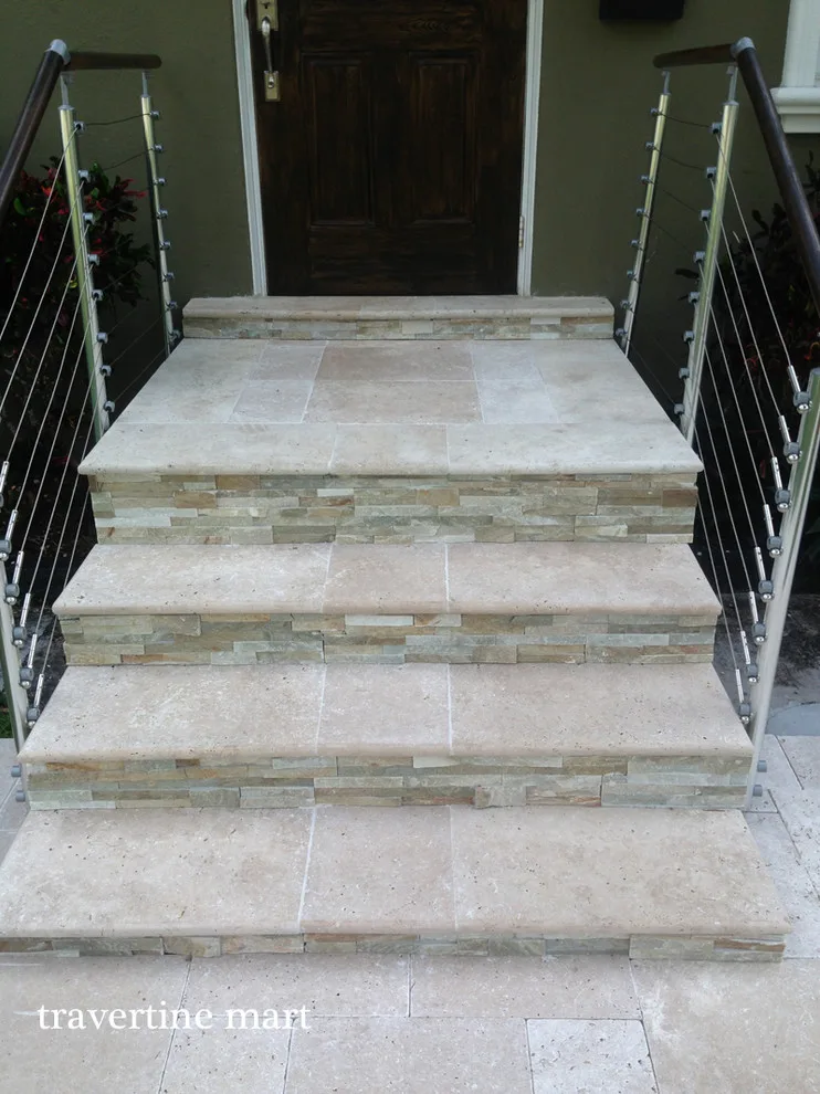 Creamy Travertine Paving Stones by Travertine Mart - Photo 39