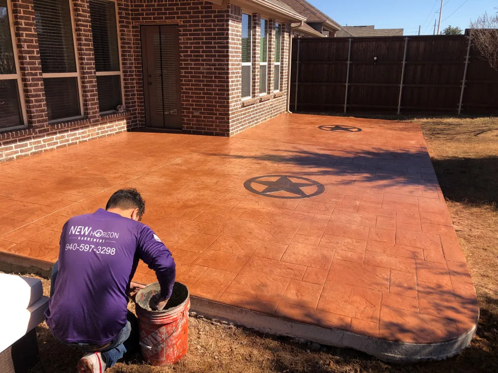 Dyed concrete by New Horizon Design & Build - Photo 3
