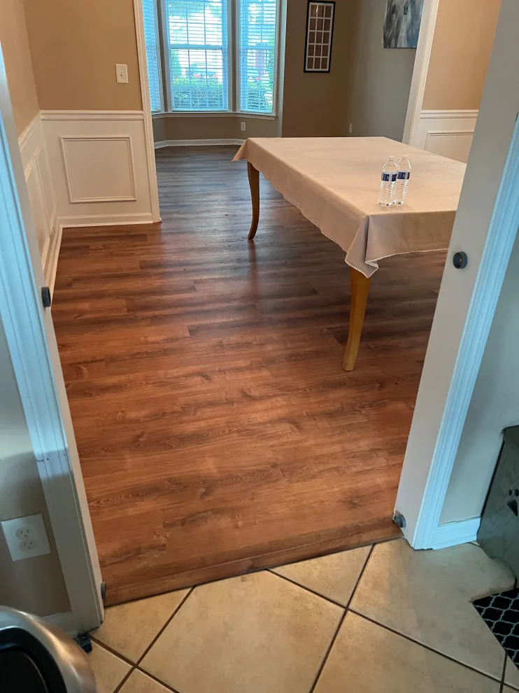 Oak LVP Flooring Installation by Gonzalez Construction Co - Photo 4