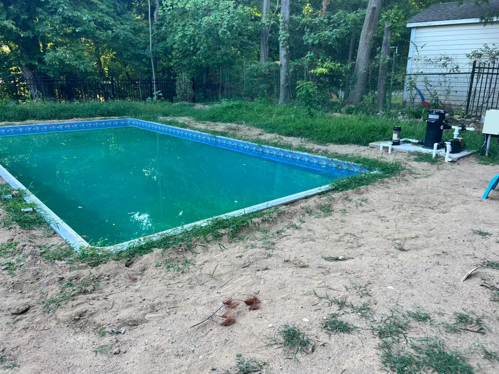 Paver installation around the swimming pool by Five Star Contractors - Photo 2