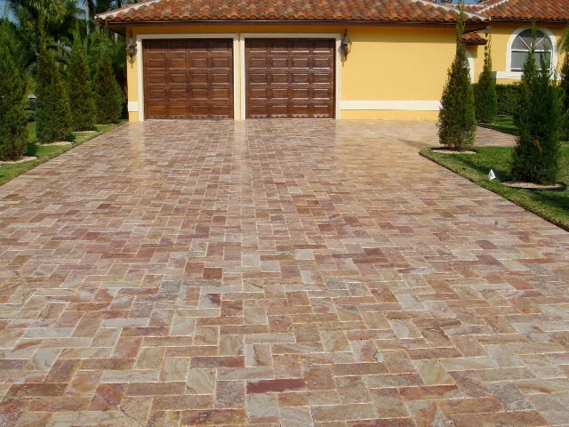 Fall Fusion Travertine Pavers by Travertine Mart - Photo 3