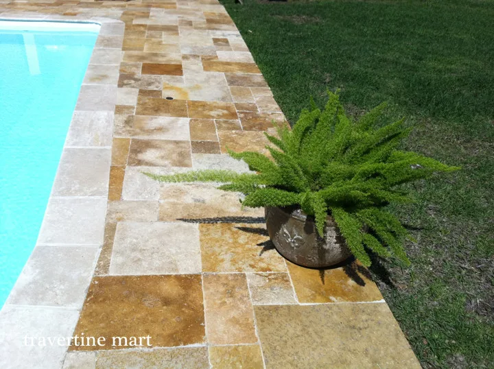 Travertine Pavers in Gold by Travertine Mart - Photo 4