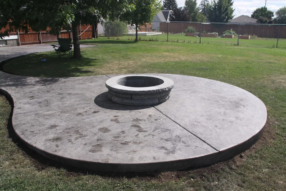 Spokane Valley Back Patio Stamping Project by RockHard Concrete - Photo 12