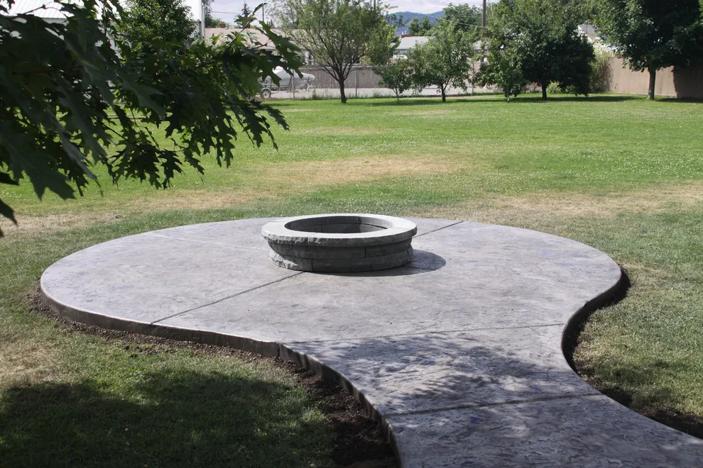 Spokane Valley Back Patio Stamping Project by RockHard Concrete - Photo 5