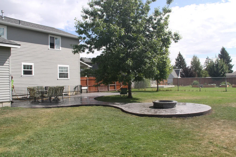 Spokane Valley Back Patio Stamping Project by RockHard Concrete - Photo 6