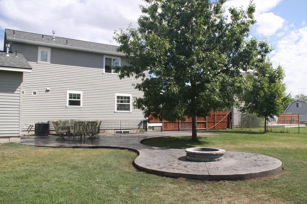 Spokane Valley Back Patio Stamping Project by RockHard Concrete - Photo 11