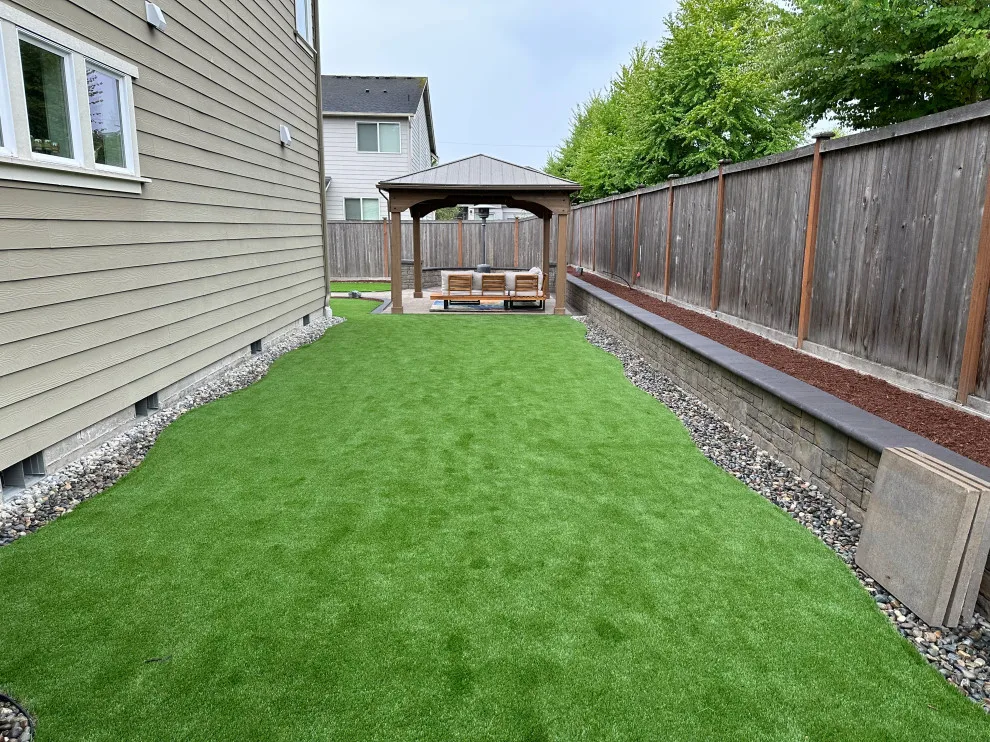 Elevated Flower Bed Back Patio by Xavier Pavers - Photo 7