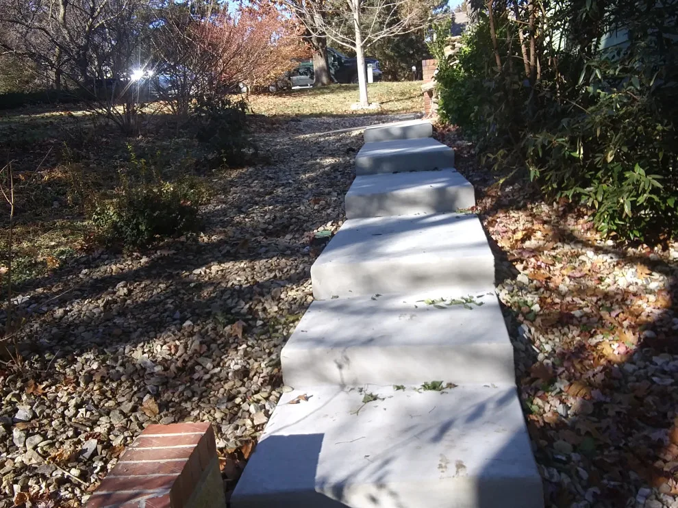 Entrance Pathway and Backyard Steps by Quality Concrete LLC. - Photo 3