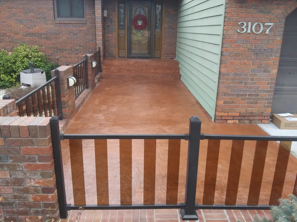 Entrance Pathway and Backyard Steps by Quality Concrete LLC. - Photo 4