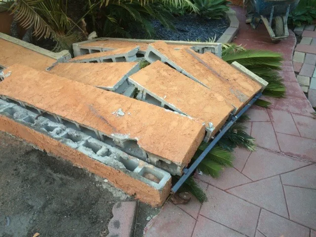 Stucco Finish Repair for Block Walls by DiBara Masonry - Photo 2
