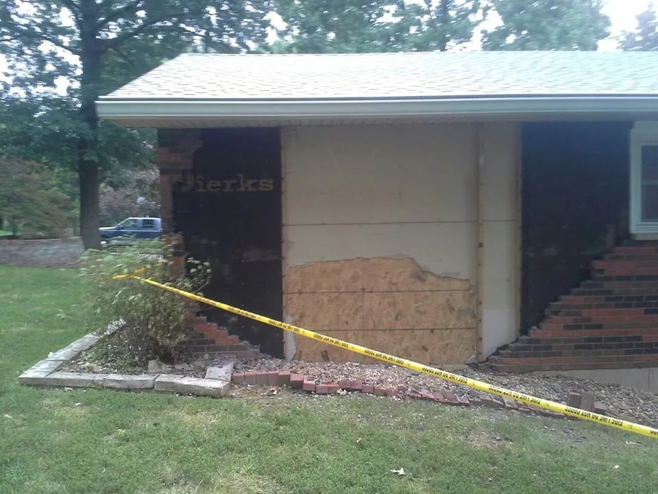 Garage Brick Reconstruction: Before and After by Masterpiece Masonry - Photo 3