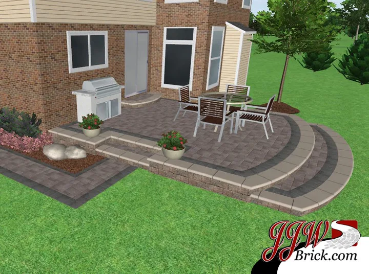 Detroit, MI Landscape Design Photography by JJW Brick.com - Photo 13