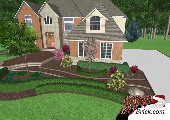 Detroit, MI Landscape Design Photography by JJW Brick.com - Photo 11