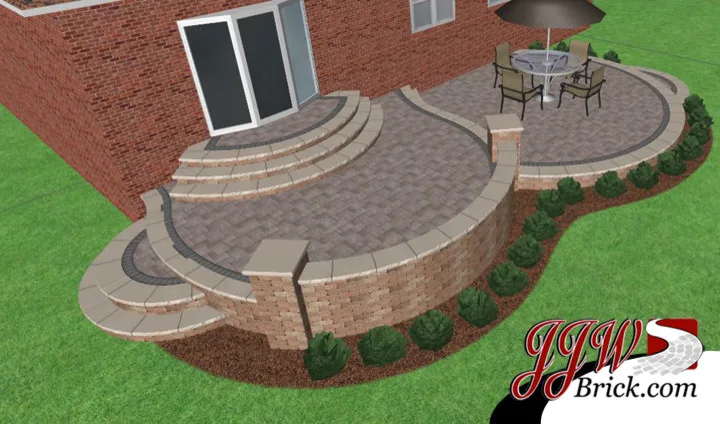 Detroit, MI Landscape Design Photography by JJW Brick.com - Photo 12