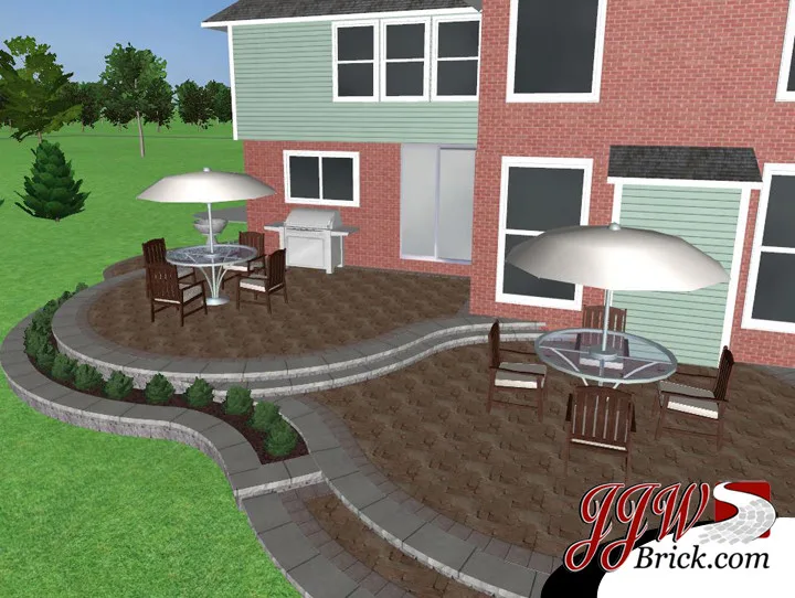 Detroit, MI Landscape Design Photography by JJW Brick.com - Photo 5