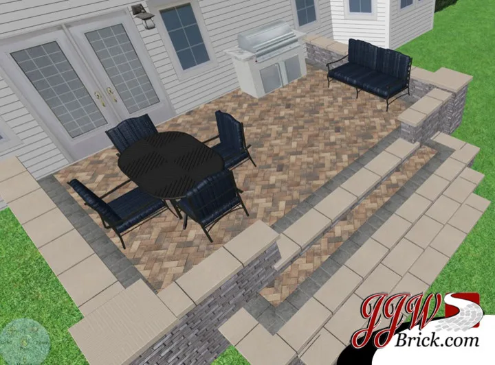 Detroit, MI Landscape Design Photography by JJW Brick.com - Photo 3