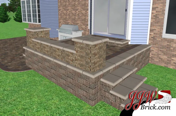 Detroit, MI Landscape Design Photography by JJW Brick.com - Photo 9