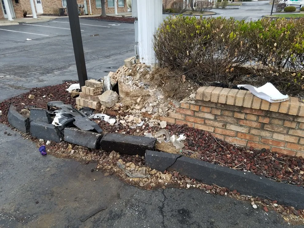 Planter and Brick Sign Renovation by Masterpiece Masonry - Photo 2