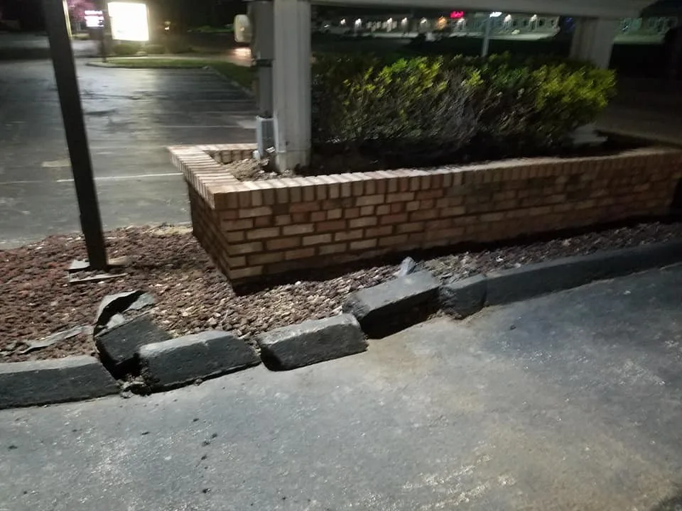 Planter and Brick Sign Renovation by Masterpiece Masonry - Photo 8