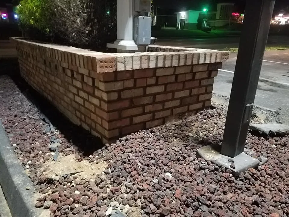 Planter and Brick Sign Renovation by Masterpiece Masonry - Photo 6