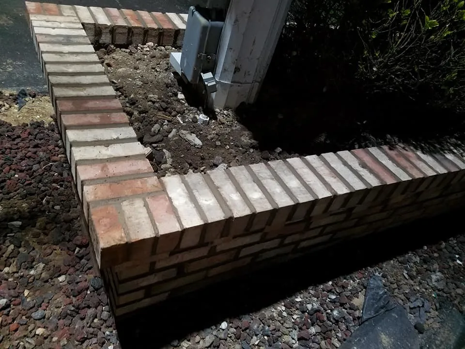 Planter and Brick Sign Renovation by Masterpiece Masonry - Photo 7