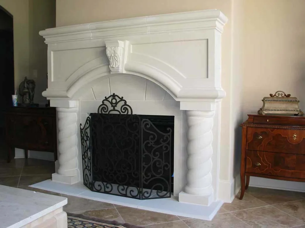 Stone Fireplace Borders by The Ark Concrete Specialties, Inc. - Photo 9
