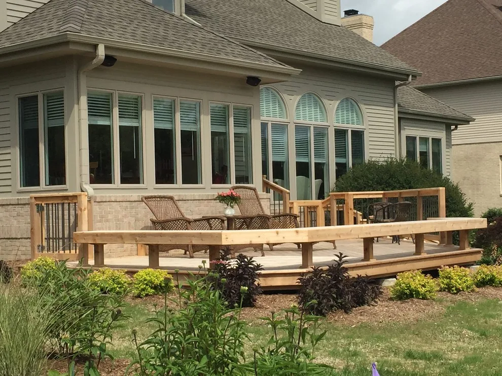 Cedar Deck Construction by Twin Oaks Landscape, Inc. - Photo 4