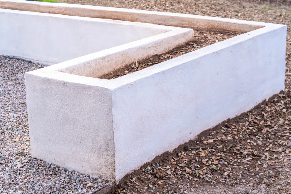 Custom Concrete Patio and Stucco Planters with Composite Pool Deck by BioScapes LLC - Photo 8