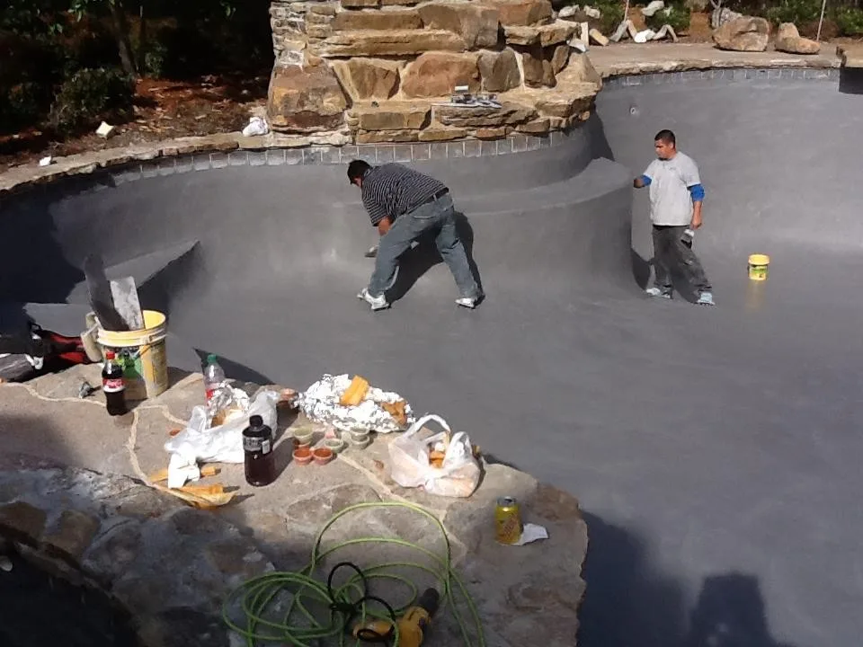 Gunite Pool Shell Construction Images by Serenity Hardscapes - Photo 6