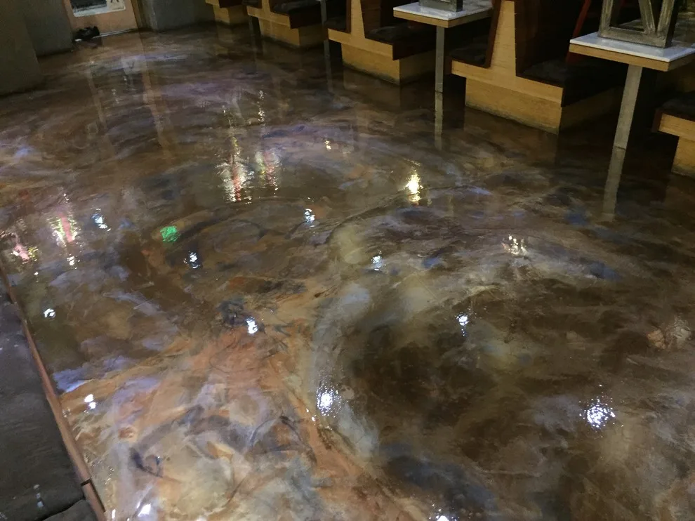 Innovative Concrete Design by JADE Epoxy Flooring Company - Photo 11