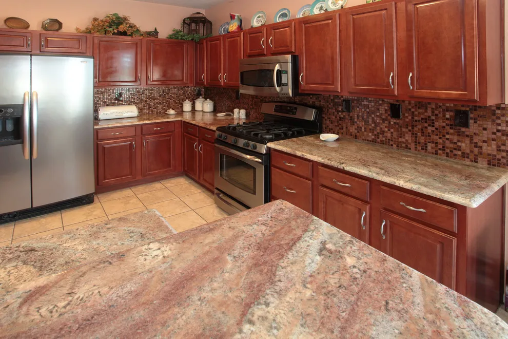 Bordeaux Granite Kitchen Crema by Rocky Mountain Stone Co., Inc. - Photo 5