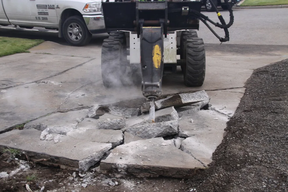 South Hill Driveway Demolition by RockHard Concrete - Photo 5