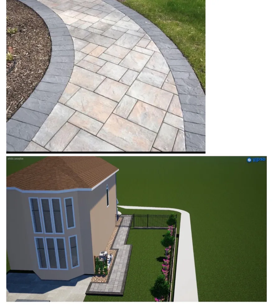 paving project by New Horizon Design & Build - Photo 5