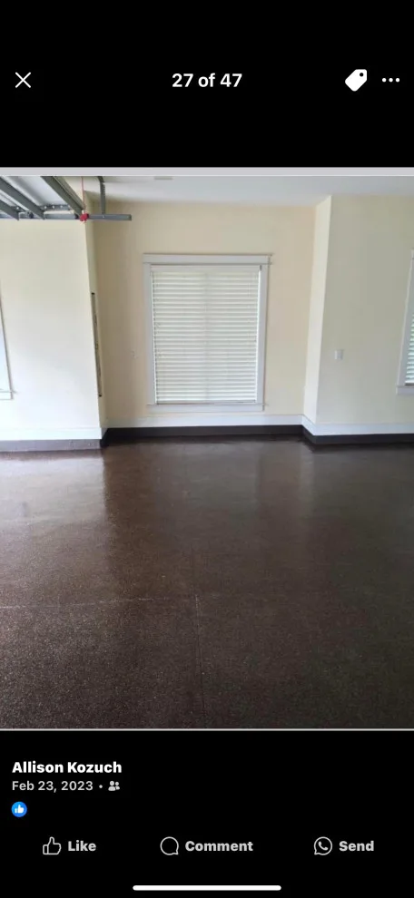 Metallic Concrete Flooring Reflector Enhancer with Acid Stain by Decorative Concrete Designer LLC - Photo 3