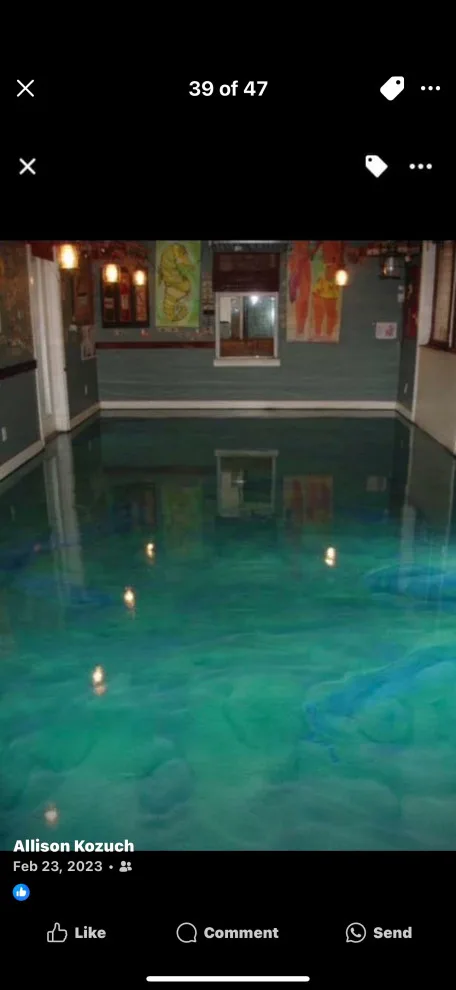 Metallic Concrete Flooring Reflector Enhancer with Acid Stain by Decorative Concrete Designer LLC - Photo 33