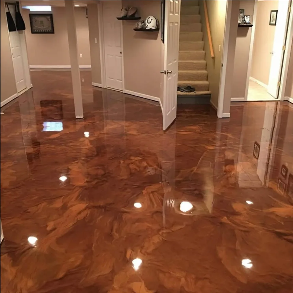 Reflective Epoxy Concrete Flooring Enhancement by Decorative Concrete Designer LLC - Photo 35