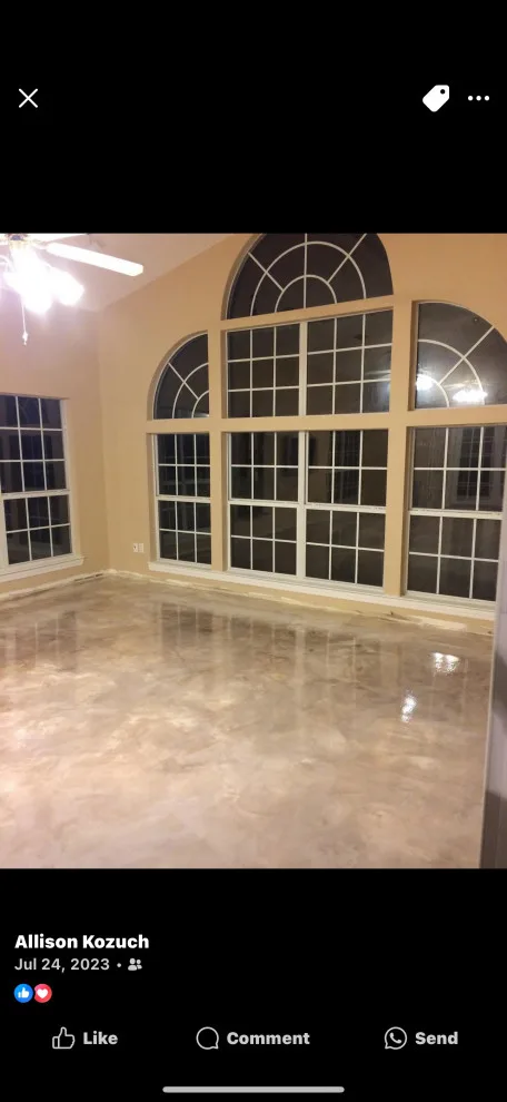 Reflective Epoxy Concrete Flooring Enhancement by Decorative Concrete Designer LLC - Photo 36