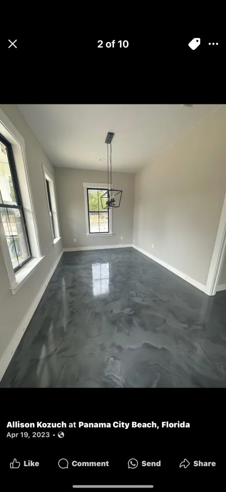 Reflective Epoxy Concrete Flooring Enhancement by Decorative Concrete Designer LLC - Photo 14