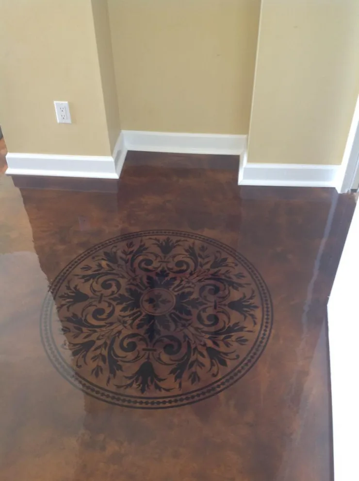 Reflective Epoxy Concrete Flooring Enhancement by Decorative Concrete Designer LLC - Photo 20